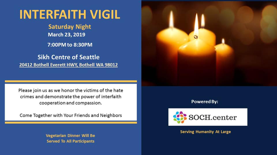 SOCH Interfaith Vigil