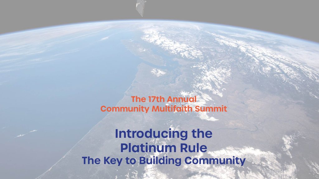 Community Multifaith Summit 2019 Community Multifaith Summit 2019